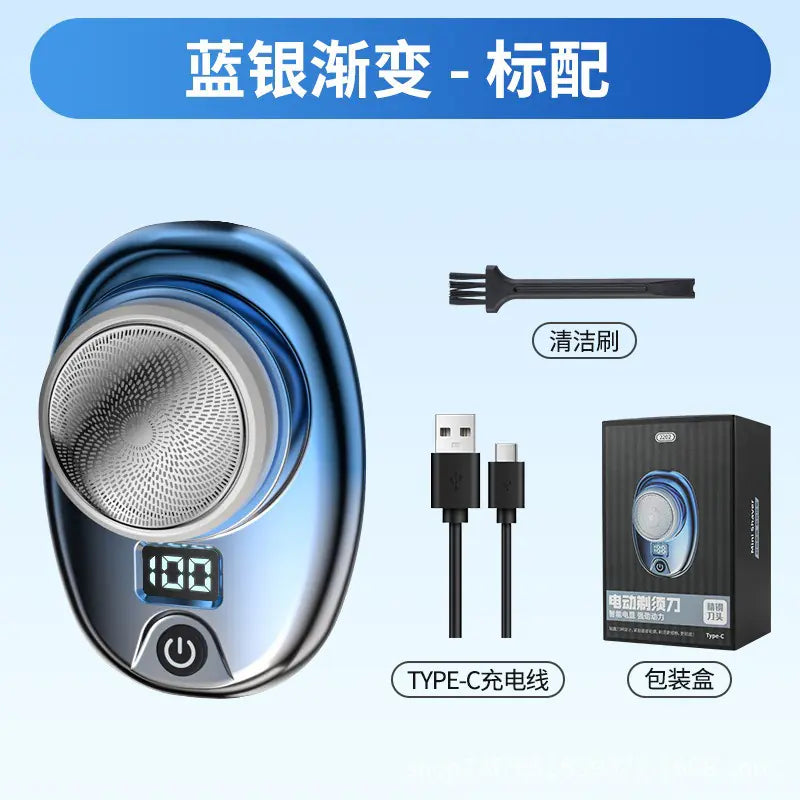 Mini Barbeador Elétrico Portátil