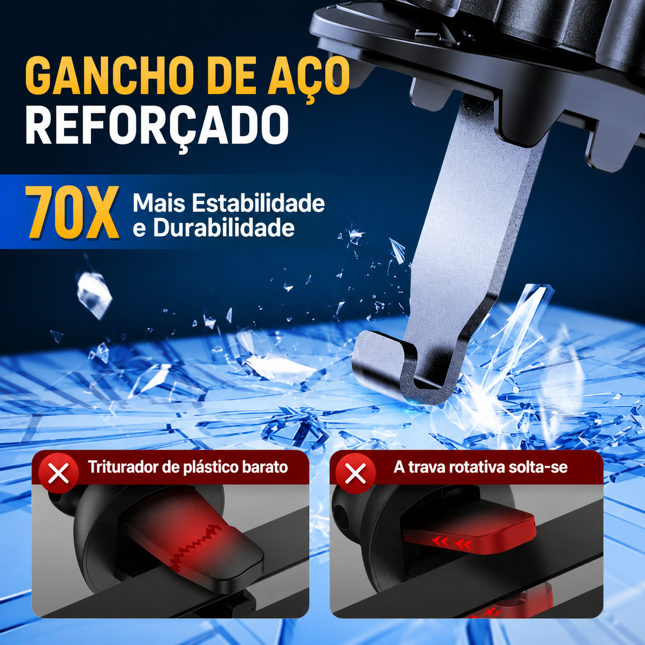 Carbon X™ - O SUPORTE QUE NÃO CAI.