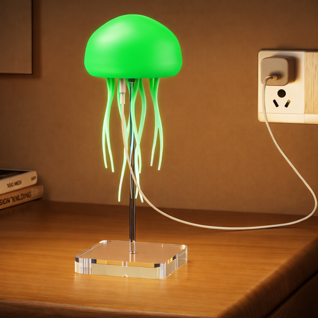 Luminária Água Viva multicores