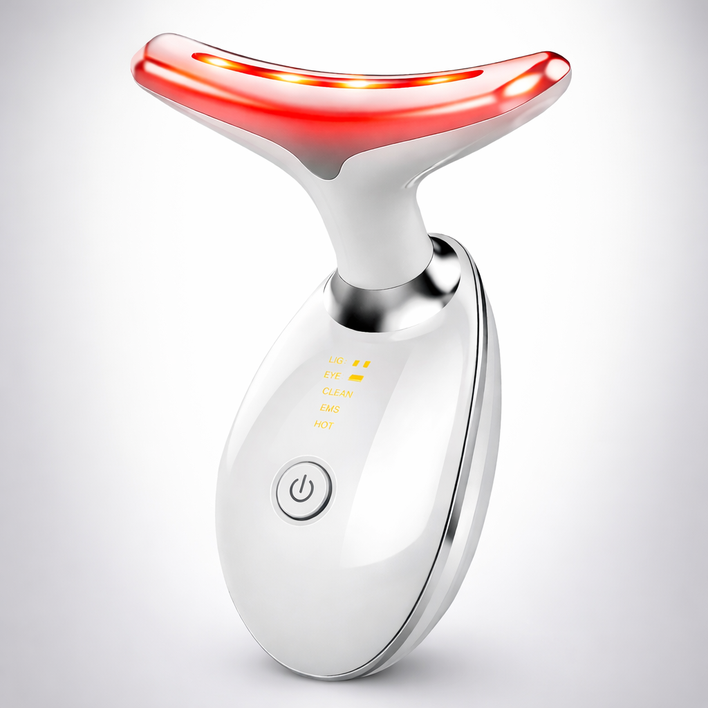 Dispositivo de Massagem para Rosto e Pescoço