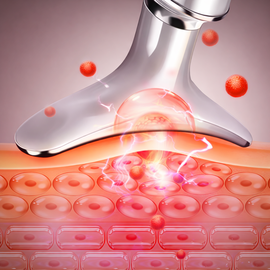 Dispositivo de Massagem para Rosto e Pescoço