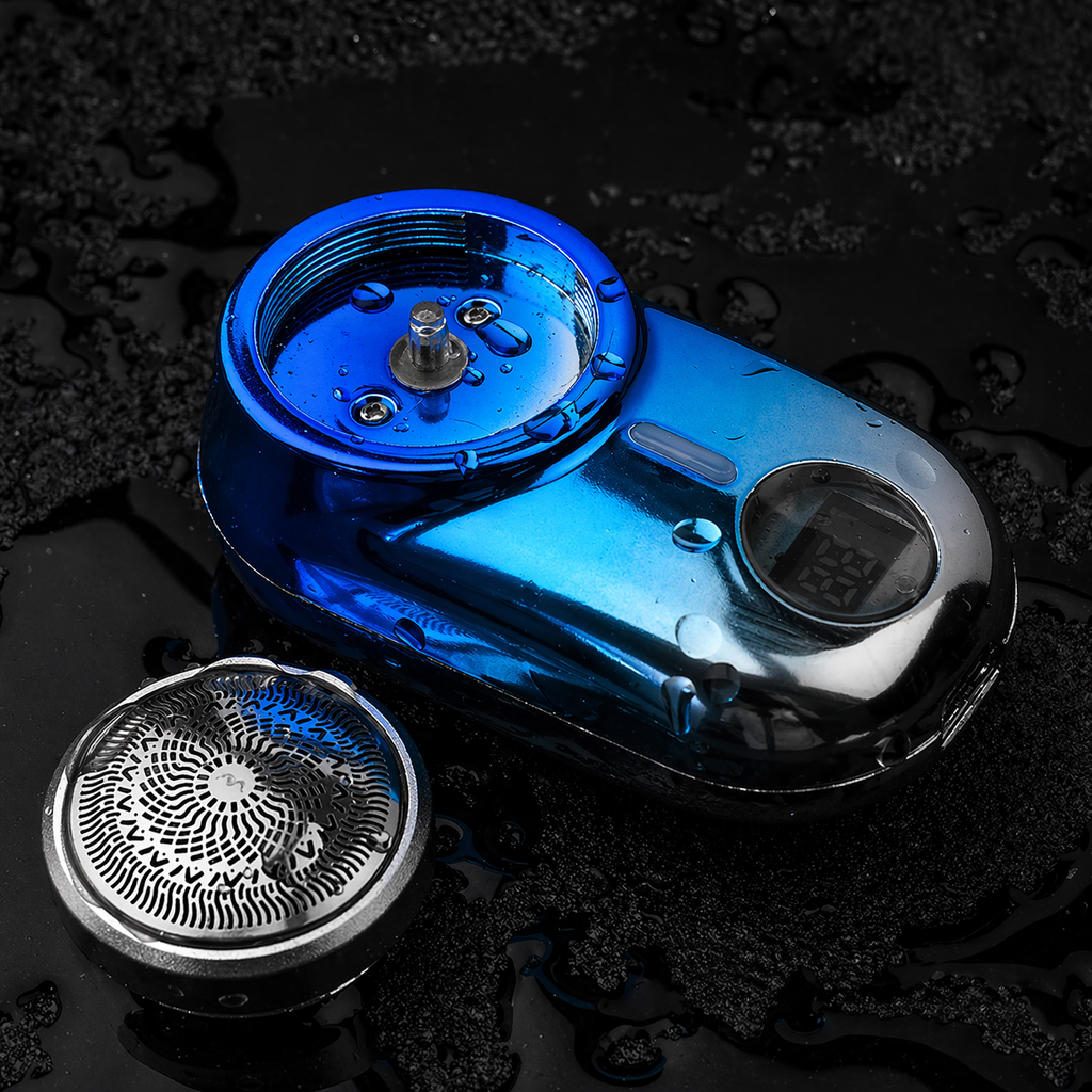Mini Barbeador Elétrico Portátil