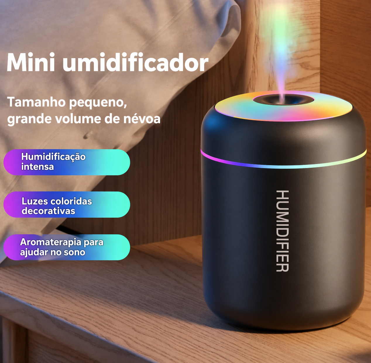 Dispositivo Mini Umidificador