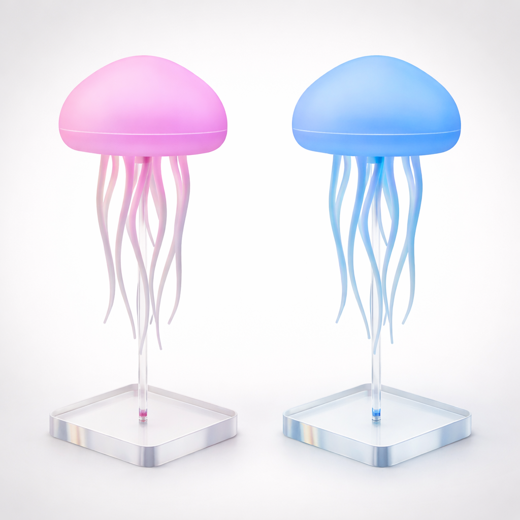 Luminária Água Viva multicores