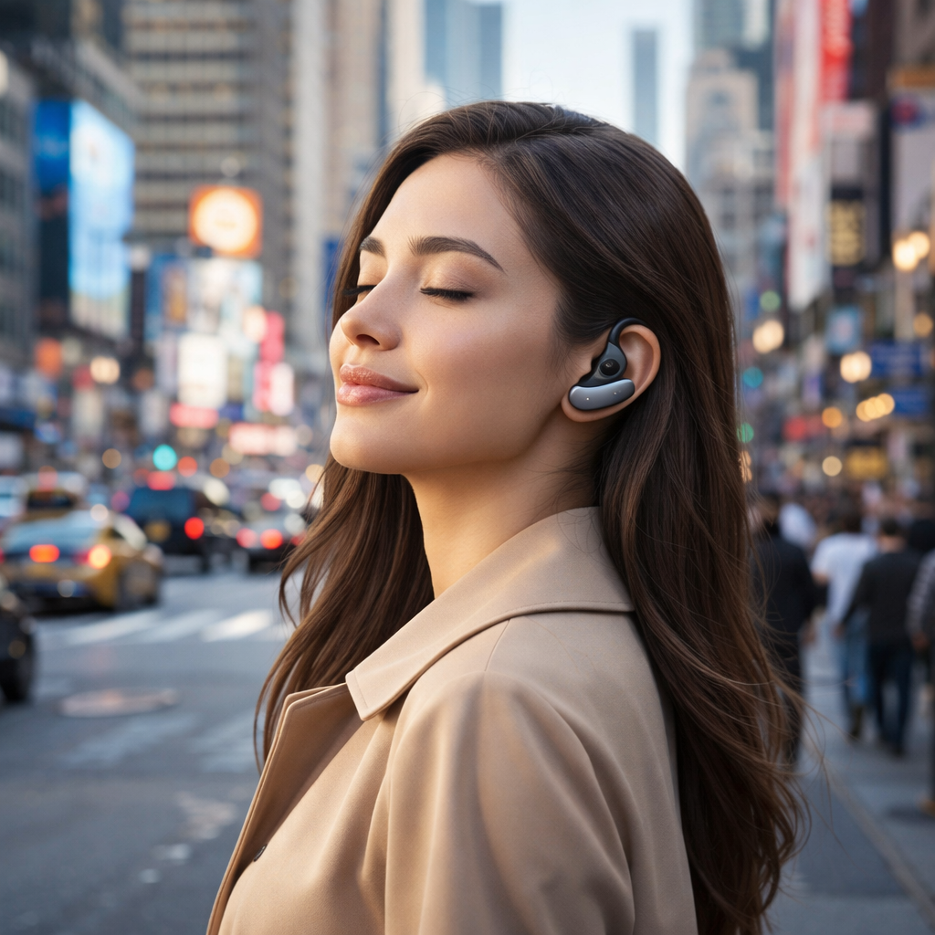 Fones de Ouvido com IA e Tela Touch Bluetooth MINISO