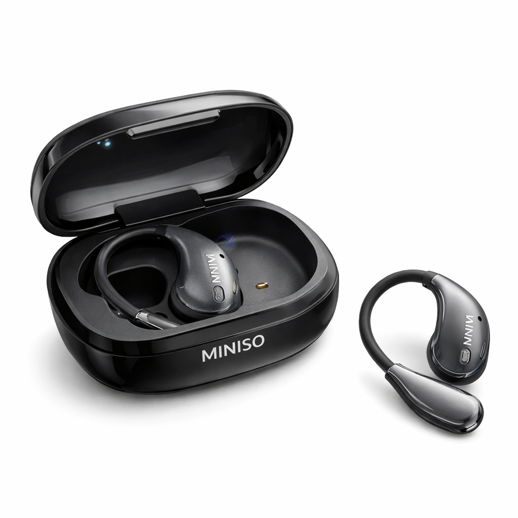 Fones de Ouvido com IA e Tela Touch Bluetooth MINISO