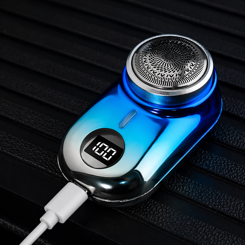 Mini Barbeador Elétrico Portátil