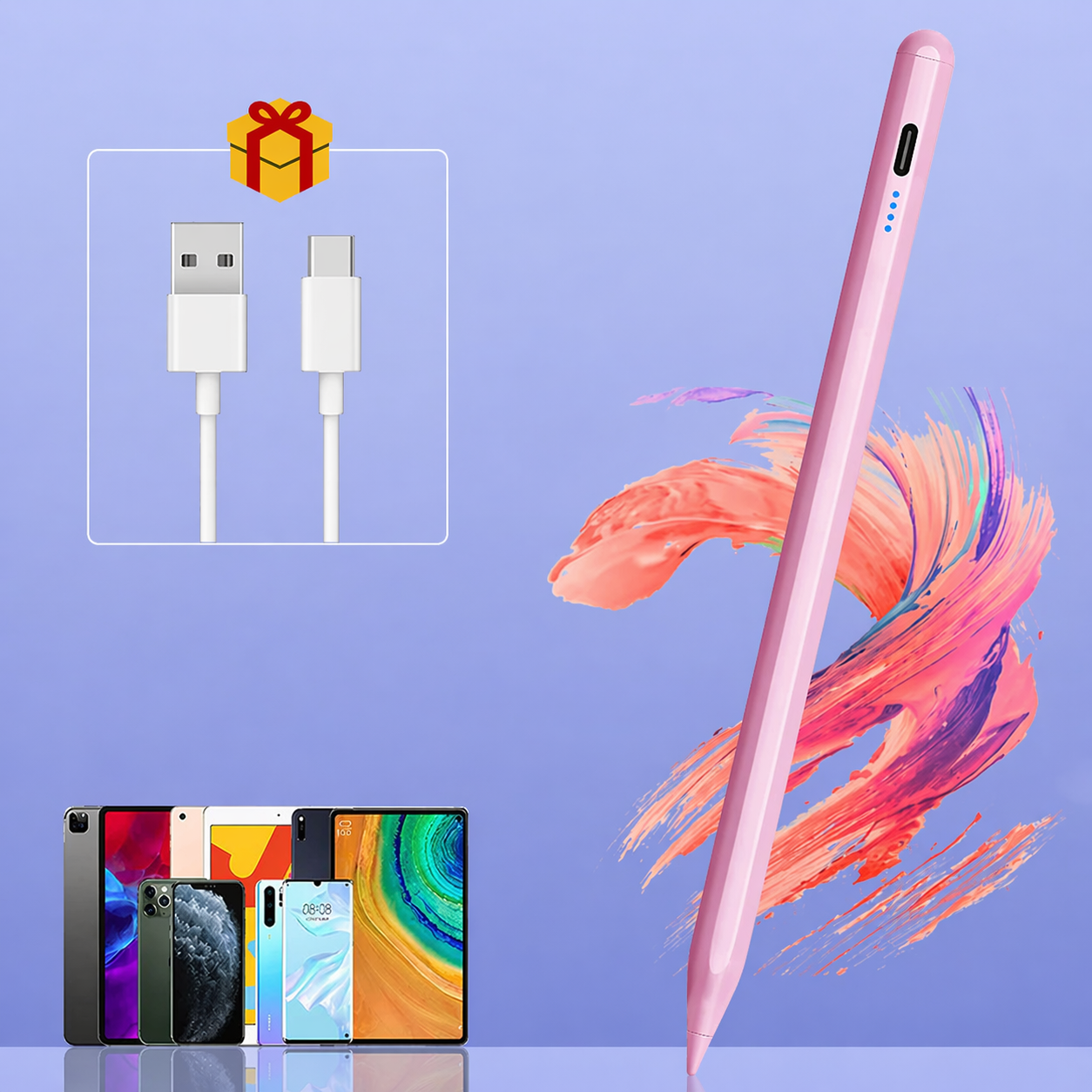 Apple Pencil com Carregamento Magnético