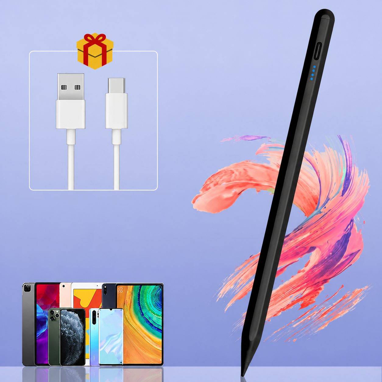 Apple Pencil com Carregamento Magnético