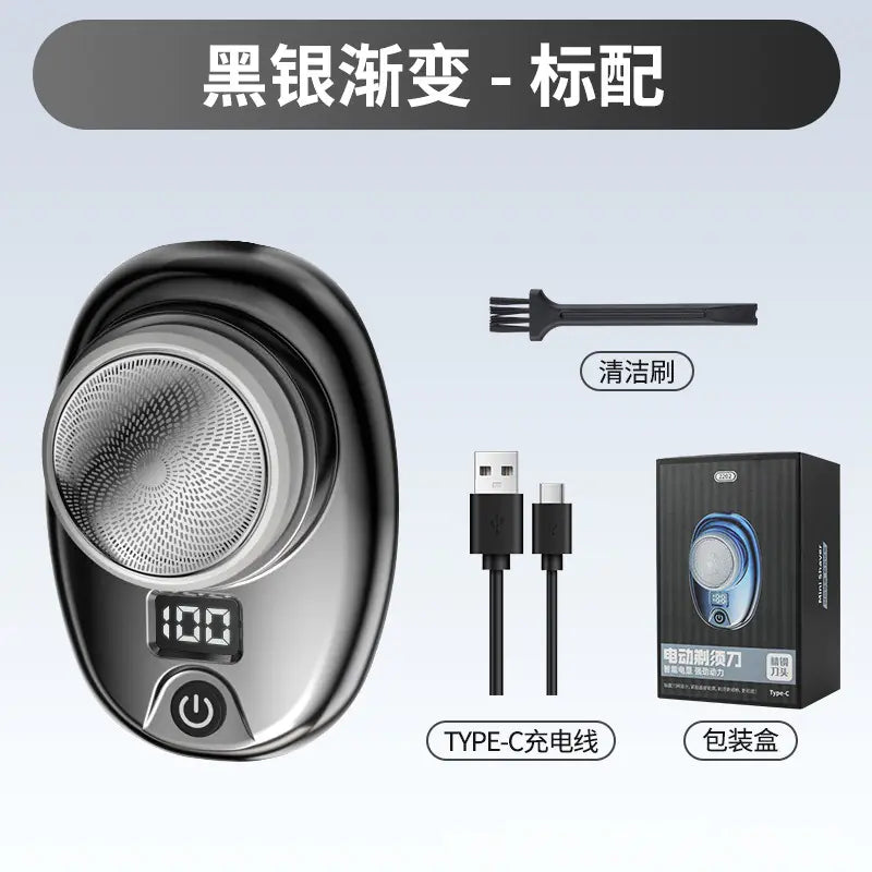 Mini Barbeador Elétrico Portátil