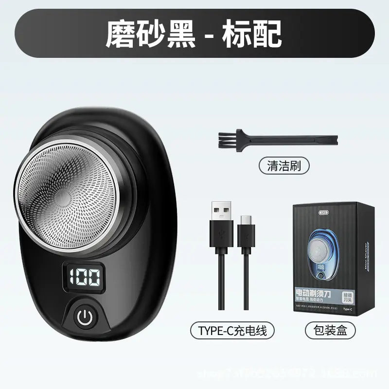 Mini Barbeador Elétrico Portátil