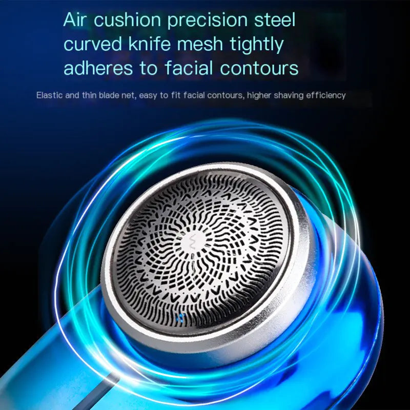 Mini Barbeador Elétrico Portátil