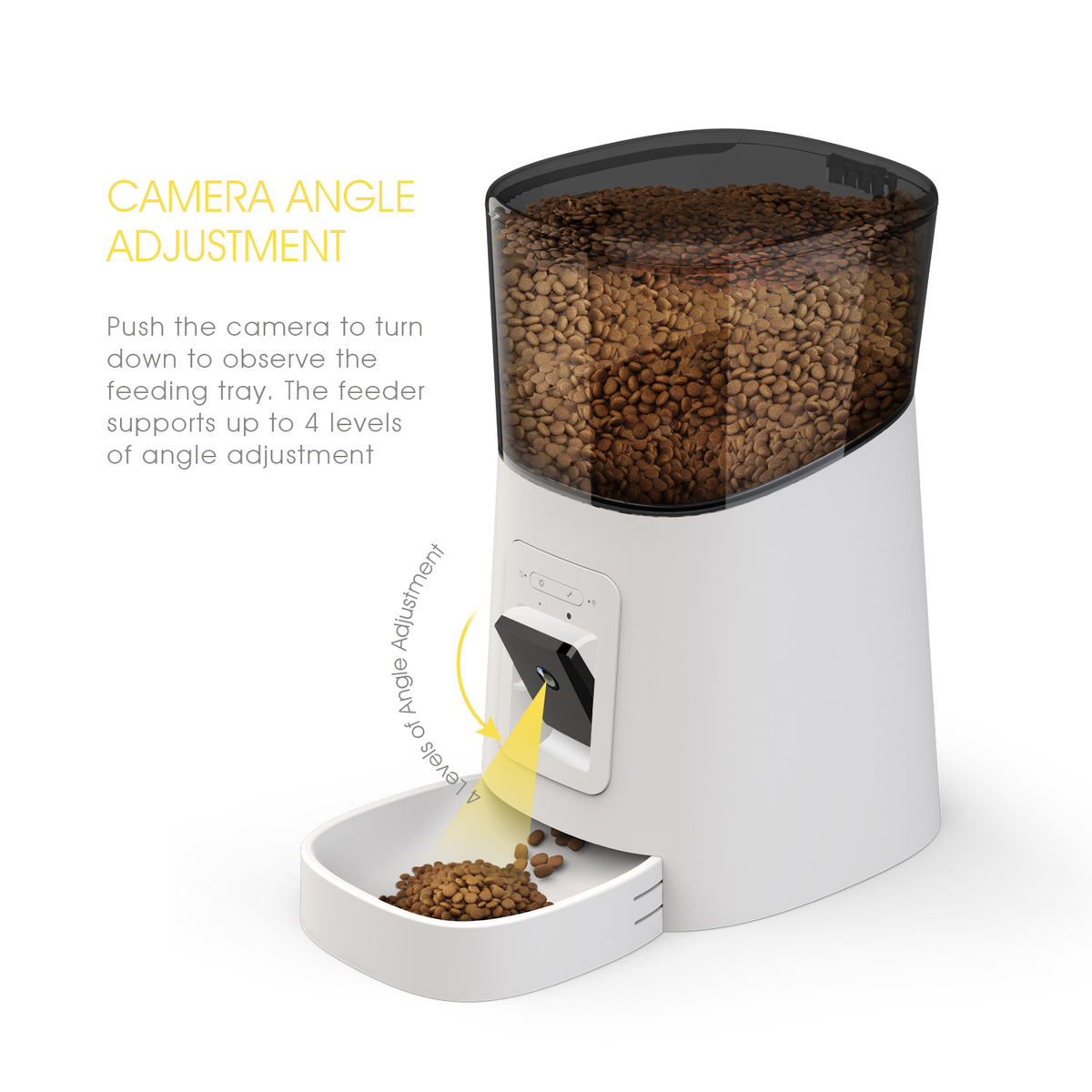 Alimentador Automático para Animais com Câmera