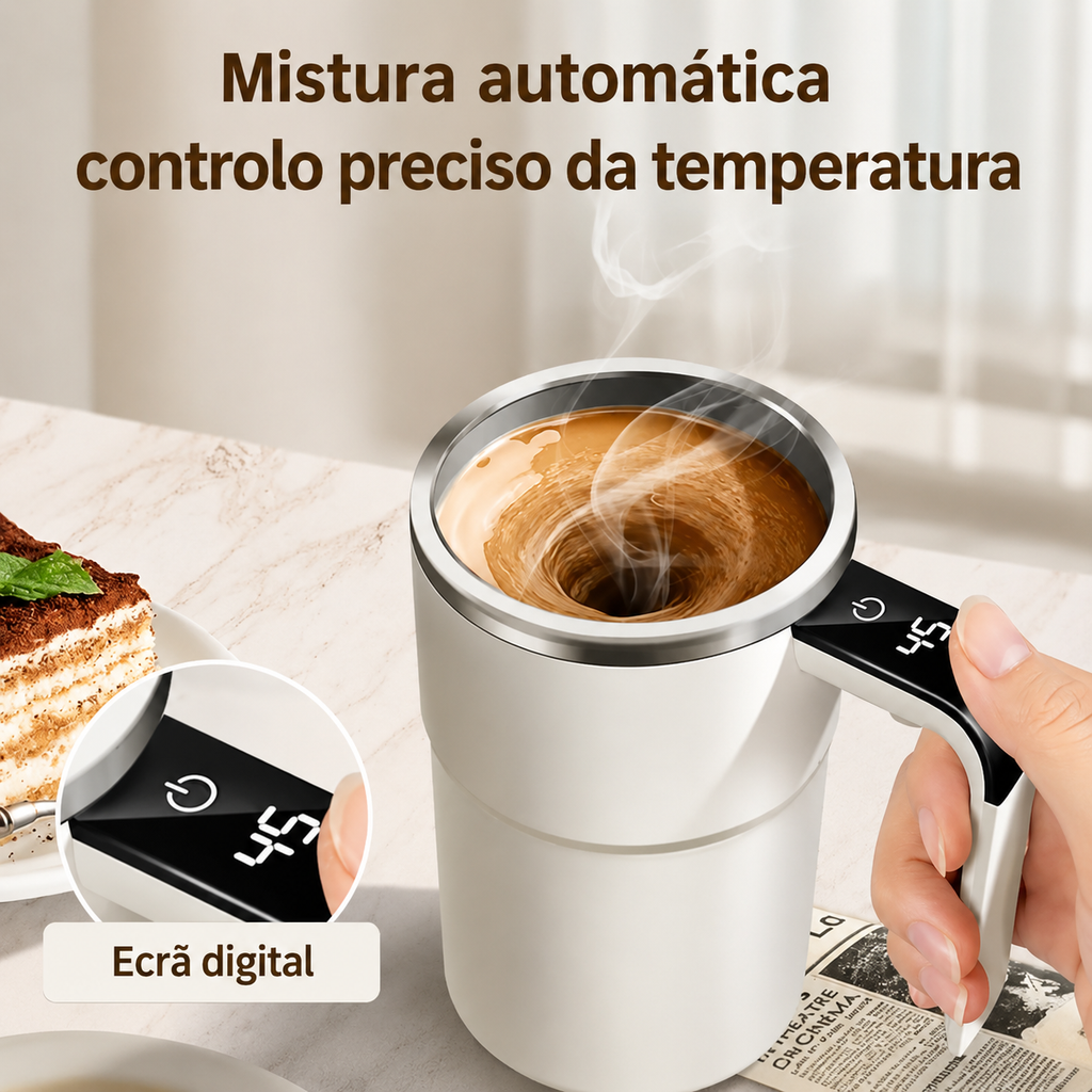 MixTemp Pro™: mistura automática, temperatura visível e zero complicações.