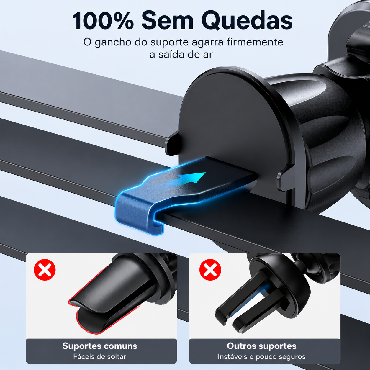 Carbon X™ - O SUPORTE QUE NÃO CAI.